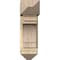 Ekena Millwork Merced Arts and Crafts Rough Sawn Bracket w/ Offset Brace, Douglas Fir, 8"W x 22"D x 26"H BKT0806X22X26MRC03RDF - alternate 4